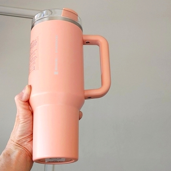 🆕 Stanley x Starbucks Target Exclusive 2023 Peach 🍑 40 Oz Tumbler - Picture 4 of 7